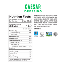 Load image into Gallery viewer, <b><big> Low FODMAP <br>Caesar Dressing </big></b><br><small> Gluten, Lactose, Onion & Garlic Free</small>