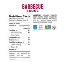 Load image into Gallery viewer, <b><big> Low FODMAP <br>BBQ Sauce</big> <br> </b><small>Gluten-Free</small>
