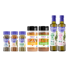 Load image into Gallery viewer, <b><big> Low FODMAP Kitchen Staples <br>Cook with Fody Pack </big></b> <br><small>Bundle &amp; Save</small>

